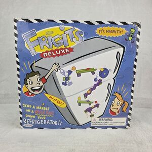 Frigits Deluxe Marble Run 2000 Magnetic Fridge Toy Complete Set RARE COMPLETE
